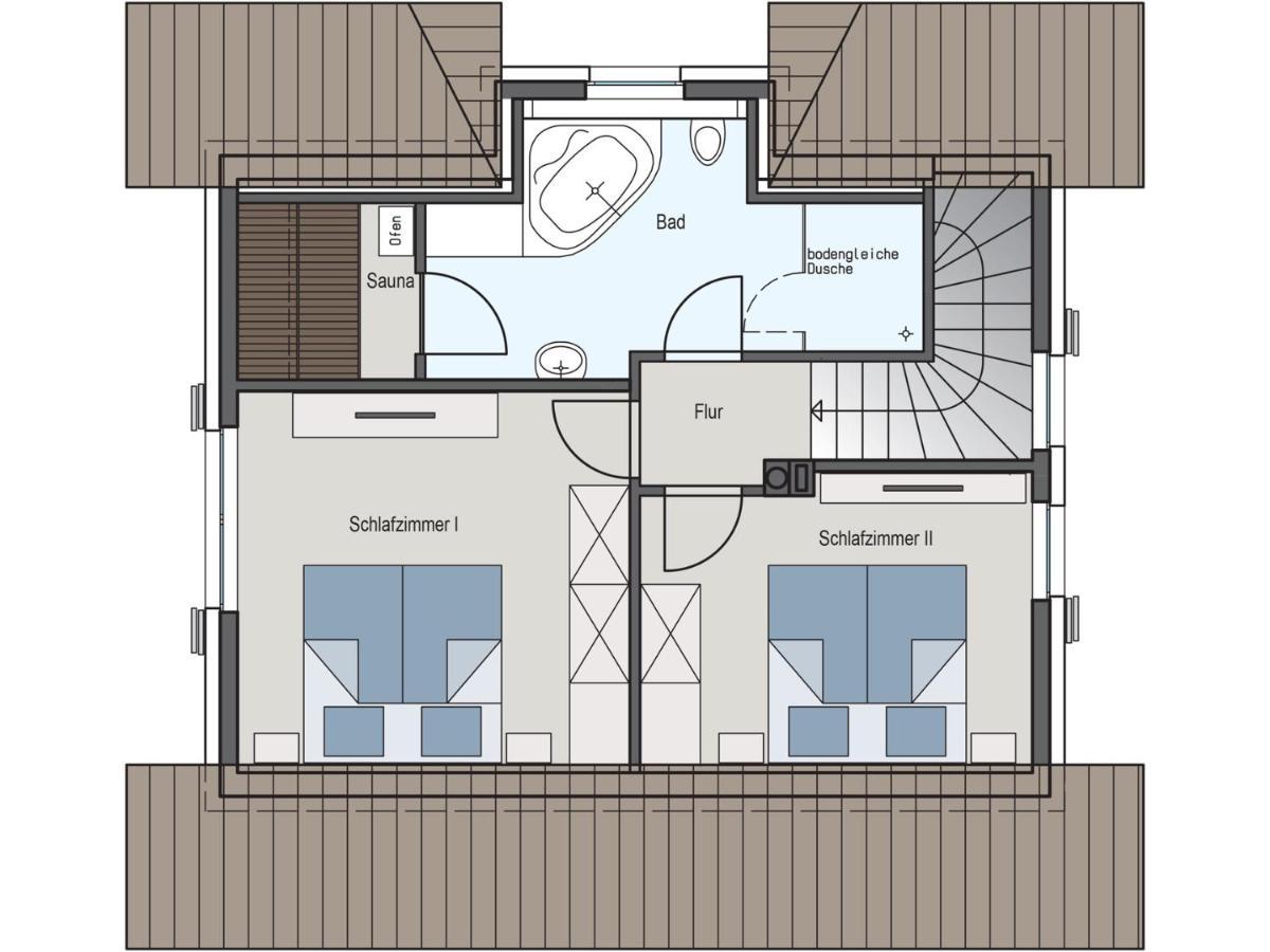 Ferienhaus Seeschwalbe 44 Fuhlendorf  Exteriör bild